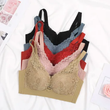 Underwear Female Seemless Lace Push up Women's Medium Thick Bra Small Bust Bra 2020 Autumn and Winter New Style
Underwear Female Seemless Lace Push up Women's Medium Thick Bra Small Bust Bra 2020 Autumn and Winter New Style
