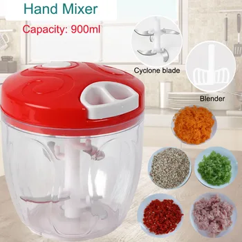 Mini Quick Chopper Kitchen Meat Grinder Manual Food Processor Mixer Fruit Vegetable High Quality Garlic Pepper Slicer Crusher
Mini Quick Chopper Kitchen Meat Grinder Manual Food Processor Mixer Fruit Vegetable High Quality Garlic Pepper Slicer Crusher