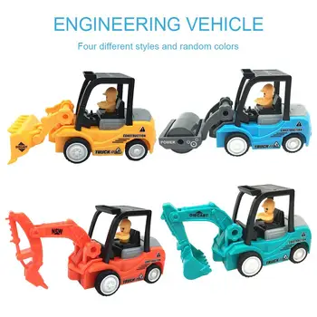 4 Pack Construction Toys With Excavator Bulldozer Road Roller Lift Truck Toys Educational Toy For Toddlers Kids Birthday Gifts
4 Pack Construction Toys With Excavator Bulldozer Road Roller Lift Truck Toys Educational Toy For Toddlers Kids Birthday Gifts