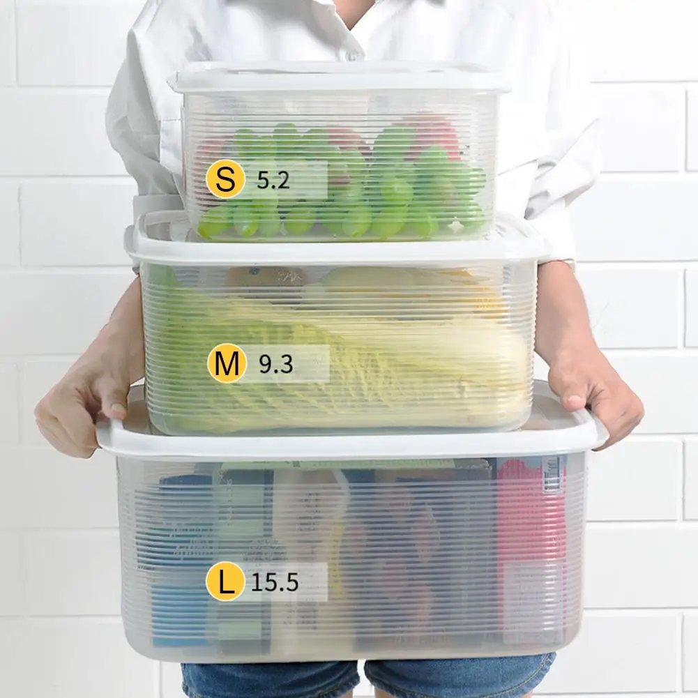Kitchen Large Capacity PP Storage Box Grains Beans Storage Box Sealed Home Organizer Food Container Refrigerator Storage Boxes
Kitchen Large Capacity PP Storage Box Grains Beans Storage Box Sealed Home Organizer Food Container Refrigerator Storage Boxes