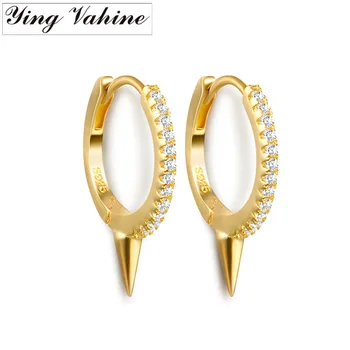 ying Vahine 100% 925 Sterling Silver Punk Style Rivet Stud Earrings for Women
ying Vahine 100% 925 Sterling Silver Punk Style Rivet Stud Earrings for Women