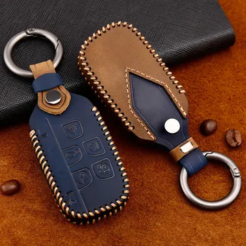 Genuine Leather Car Auto Remote Car Key Shell Case Protector Cover for Jaguar XFL XEL F-PACE XJ E-PACE Car Accessories
Genuine Leather Car Auto Remote Car Key Shell Case Protector Cover for Jaguar XFL XEL F-PACE XJ E-PACE Car Accessories