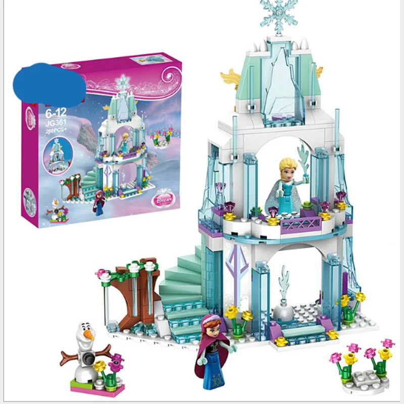 3 style Dream Princess Frozen Castle Elsa Ice Castle Princess Anna Set Model Building Blocks Figure Friends Bricks Gifts Toys
3 style Dream Princess Frozen Castle Elsa Ice Castle Princess Anna Set Model Building Blocks Figure Friends Bricks Gifts Toys