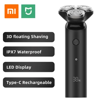 Xiaomi Mijia Electric Shaver Razor for Men Beard Hair Trimmer 3D Head Dry Wet Rechargeable Shaving Machine Washable Triple Blade 
Xiaomi Mijia Electric Shaver Razor for Men Beard Hair Trimmer 3D Head Dry Wet Rechargeable Shaving Machine Washable Triple Blade