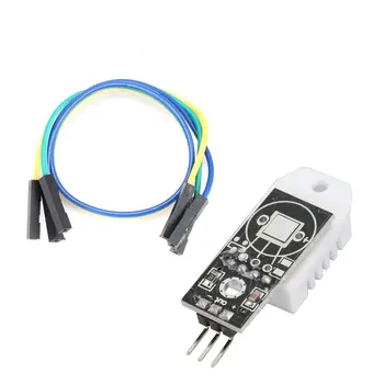 DHT22 AM2302 Digital Temperature Humidity Sensor Module For Arduino With Dupont Cables Board For Arduino Electronic DIY Tool
DHT22 AM2302 Digital Temperature Humidity Sensor Module For Arduino With Dupont Cables Board For Arduino Electronic DIY Tool