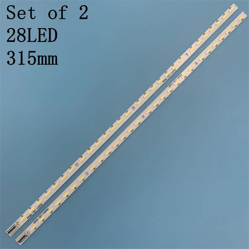 2piece/lot V500HK1-LS5 V500H1-LS5-TLEM4 V500H1-LS5-TREM4 1PCS=28LED 315MM Product appearance is the same as picture | Лампы и