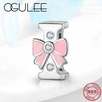 Valentine's Day Gifts 925 Sterling Silver Fine Clip Charm Bow CZ Letter I Beads fit Original Reflection Bracelets Jewelry 2019
Valentine's Day Gifts 925 Sterling Silver Fine Clip Charm Bow CZ Letter I Beads fit Original Reflection Bracelets Jewelry 2019