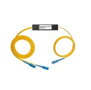 10pcs FTTH Dual Window 50/50 Ratio SC/UPC ABS Box Type 1x2 FBT Coupler FIber Optic PLC Splitter WDM
10pcs FTTH Dual Window 50/50 Ratio SC/UPC ABS Box Type 1x2 FBT Coupler FIber Optic PLC Splitter WDM