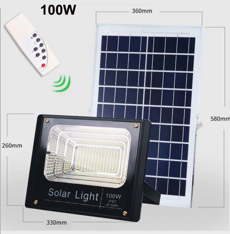 100W