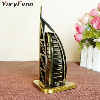 YuryFvna Metal UAE DuBai Burj Al Arab Hotel Figurine Arab Tower Statue Tourism Souvenir Home Office Decoration Gift
YuryFvna Metal UAE DuBai Burj Al Arab Hotel Figurine Arab Tower Statue Tourism Souvenir Home Office Decoration Gift