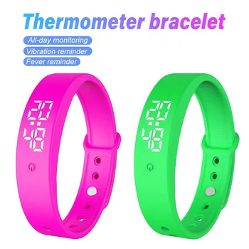V9 New Smart Bracelet Body Temperature Monitoring LED Light Silicone Smart Bracelet Waterproof IPX57 USB Alarm Port Smart Band
V9 New Smart Bracelet Body Temperature Monitoring LED Light Silicone Smart Bracelet Waterproof IPX57 USB Alarm Port Smart Band