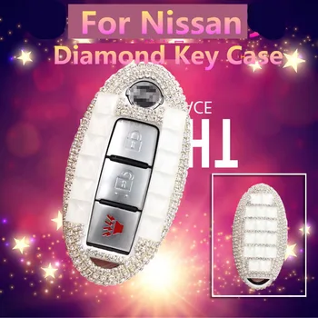 Luxury Diamond key shell car key pack cover/auto key case keychain Accessories for Nissan QASHQAI/TEANA /TIIDA/Infiniti/SYLPHY
Luxury Diamond key shell car key pack cover/auto key case keychain Accessories for Nissan QASHQAI/TEANA /TIIDA/Infiniti/SYLPHY
