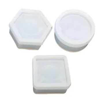 3Pcs Crystal Epoxy Resin Mold Storage Box Casting Silicone Mould DIY Making Tool 667E
3Pcs Crystal Epoxy Resin Mold Storage Box Casting Silicone Mould DIY Making Tool 667E