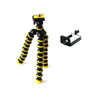 Mini Flexible Sponge Octopus Tripod for iPhone Samsung Xiaomi Huawei Mobile Phone Smartphone Tripod for Gopro 8 7 5 Camera
Mini Flexible Sponge Octopus Tripod for iPhone Samsung Xiaomi Huawei Mobile Phone Smartphone Tripod for Gopro 8 7 5 Camera