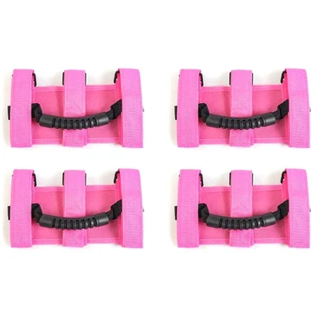 4Pcs Heavy Duty Roll Bar Grab Handles for Jeep Wrangler 1955-2018 JK JL CJ YJ TJ Unlimited
4Pcs Heavy Duty Roll Bar Grab Handles for Jeep Wrangler 1955-2018 JK JL CJ YJ TJ Unlimited