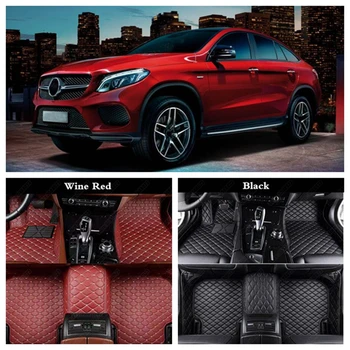 Custom Car Floor Mats for Mercedes Benz GLE GLE300d GLE350 GLE350d GLE400 GLE43 AMG All Weather Waterproof Auto Carpet Cover Rug
Custom Car Floor Mats for Mercedes Benz GLE GLE300d GLE350 GLE350d GLE400 GLE43 AMG All Weather Waterproof Auto Carpet Cover Rug
