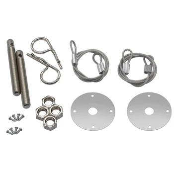 Quick Latch Car Modification Engine Pull Type Removable Universal Easy Use Replacement Practical Fixing Hood Pin Lock Kit Tool
Quick Latch Car Modification Engine Pull Type Removable Universal Easy Use Replacement Practical Fixing Hood Pin Lock Kit Tool