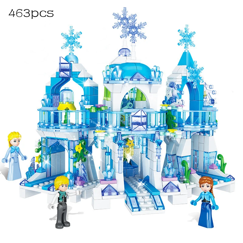 Princess/Prince Series Enchanted Castle Palace ModelsBlocks Royal Carriage Model Compatible Girl Toys Gifts Disney Frozen
Princess/Prince Series Enchanted Castle Palace ModelsBlocks Royal Carriage Model Compatible Girl Toys Gifts Disney Frozen