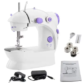 Mini Portable Household Electric Sewing Machine for Beginners Tailors, Night Light Foot Pedal Crafting Adjustable 2-Speed
Mini Portable Household Electric Sewing Machine for Beginners Tailors, Night Light Foot Pedal Crafting Adjustable 2-Speed