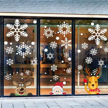 2020 Christmas Window Glass Interesting Cute PVC Wall Sticker/Posters Showcase Snowflake DIY Carton Decal Perhaps for Desk Wall
2020 Christmas Window Glass Interesting Cute PVC Wall Sticker/Posters Showcase Snowflake DIY Carton Decal Perhaps for Desk Wall