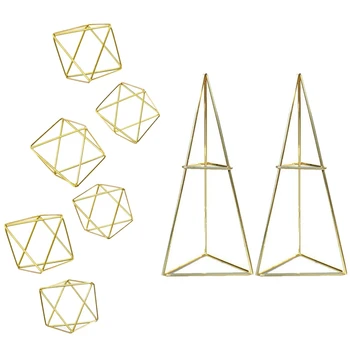 Big deal 6 Pcs Air Plant Holder Mini Metal Tabletop Decor & 2Pcs Geometric Air Plant Flower Stand Jewelry Storage Rack
Big deal 6 Pcs Air Plant Holder Mini Metal Tabletop Decor & 2Pcs Geometric Air Plant Flower Stand Jewelry Storage Rack