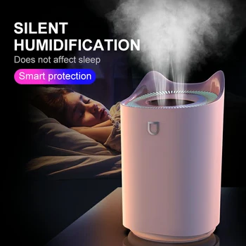 3000ML Dual Mist Ultrasonic Aroma Diffuser USB Air Humidifier With LED Lights Mist Maker For Home Humidificador Air Purifier
3000ML Dual Mist Ultrasonic Aroma Diffuser USB Air Humidifier With LED Lights Mist Maker For Home Humidificador Air Purifier