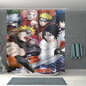 Popular Anime Naruto 3D Print Shower Curtain Polyester Fabric Bathroom Curtain Waterproof Hook Bath Curtain 10
Popular Anime Naruto 3D Print Shower Curtain Polyester Fabric Bathroom Curtain Waterproof Hook Bath Curtain 10