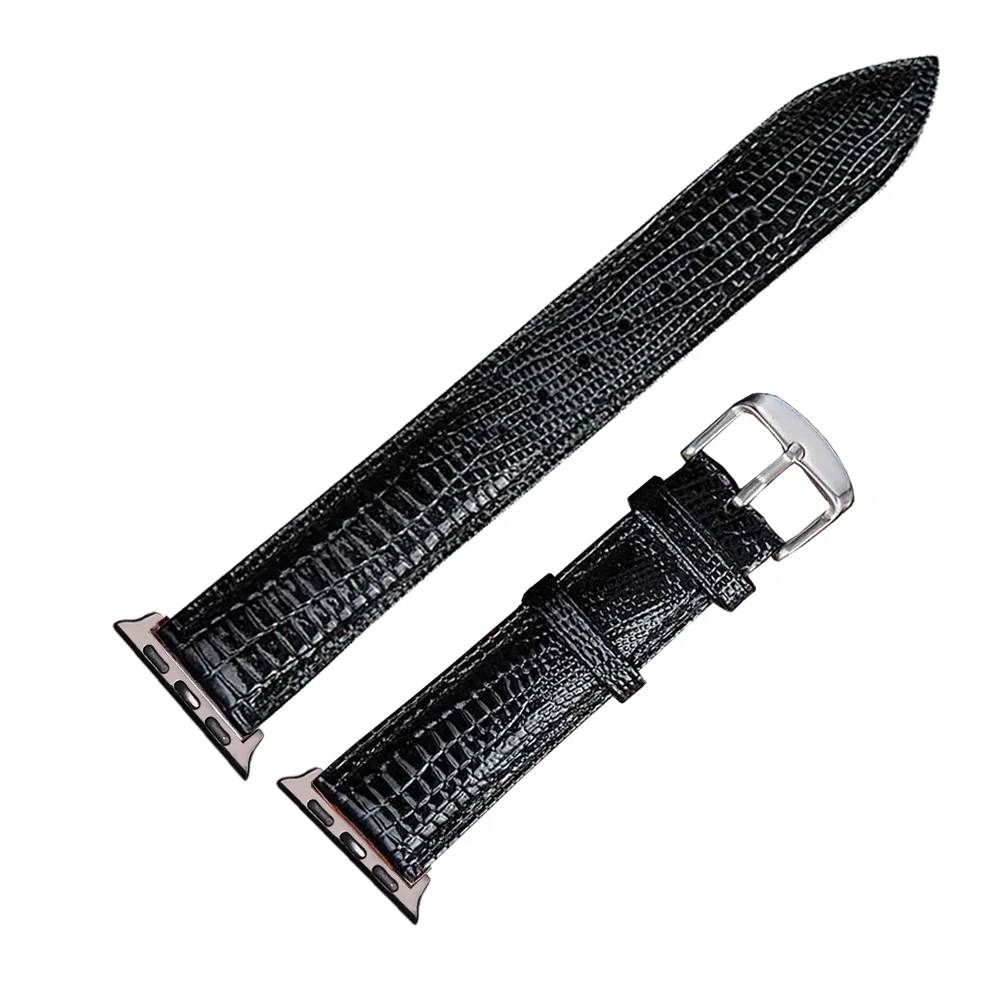 Brown Black Lizard Pattern Leather Strap For Apple Watch Series 6 5 4 3 2 1 Band for iWatch Band 42mm 44mm 38mm 40mm
Brown Black Lizard Pattern Leather Strap For Apple Watch Series 6 5 4 3 2 1 Band for iWatch Band 42mm 44mm 38mm 40mm
