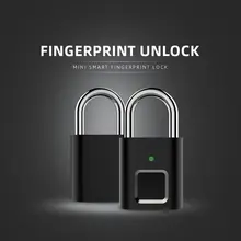 Smart Thumbprint Door Padlocks Rechargeable Door Lock Fingerprint Smart Padlock USB Keyless Quick Unlock Drop Shipping
Smart Thumbprint Door Padlocks Rechargeable Door Lock Fingerprint Smart Padlock USB Keyless Quick Unlock Drop Shipping