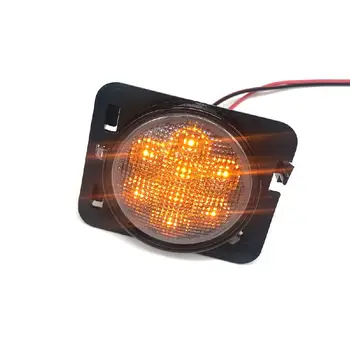 1 Pair Amber Front LED Turn Signal Light Fender Side Light Combo Lens for 2007-2017 Jeep Wrangler JK Lamp Signal Lights
1 Pair Amber Front LED Turn Signal Light Fender Side Light Combo Lens for 2007-2017 Jeep Wrangler JK Lamp Signal Lights