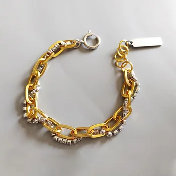 Double Metal Bracelet for women Geometric Interlaced Chain Golden Jewelry 2020 Fashion Jewelry chains Women's bracelets
Double Metal Bracelet for women Geometric Interlaced Chain Golden Jewelry 2020 Fashion Jewelry chains Women's bracelets