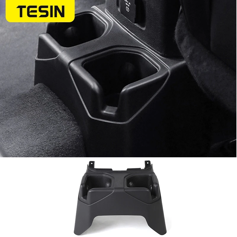 TESIN Drinks Holders for Jeep Wrangler JL Car Rear Seat Cup Holder Storage Box for Jeep Wrangler JL 2018+ Accessories
TESIN Drinks Holders for Jeep Wrangler JL Car Rear Seat Cup Holder Storage Box for Jeep Wrangler JL 2018+ Accessories