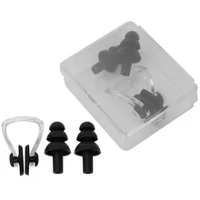 Soft Swimming Earplugs Nose Clip Case Protective Prevent Water Protection Ear Plug Waterproof Soft Silicone Swim Dive Supplies
Soft Swimming Earplugs Nose Clip Case Protective Prevent Water Protection Ear Plug Waterproof Soft Silicone Swim Dive Supplies