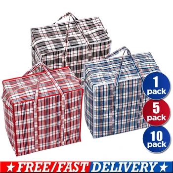 1/5 Red White Blue Waterproof Woven Bag Zipped Design Laundry Storage Bags Shopping Bags for home or travel or Storage D30
1/5 Red White Blue Waterproof Woven Bag Zipped Design Laundry Storage Bags Shopping Bags for home or travel or Storage D30