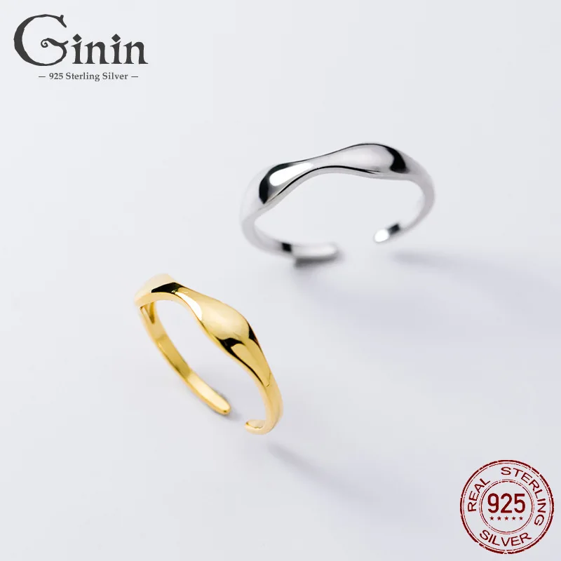 Ginin 925 Sterling Silver Korean Style Irregular Shiny Wave Water Drop Adjusted Ring For Women Many Glossy Curve Finger Jewelry
Ginin 925 Sterling Silver Korean Style Irregular Shiny Wave Water Drop Adjusted Ring For Women Many Glossy Curve Finger Jewelry