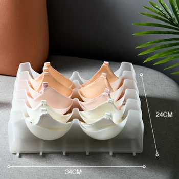 6pcs/Set Bra Storage Boxes Protector Bra Shape Case Underwear Lingerie Swimsuit Organization Brassiere Clothes Socks Container
6pcs/Set Bra Storage Boxes Protector Bra Shape Case Underwear Lingerie Swimsuit Organization Brassiere Clothes Socks Container