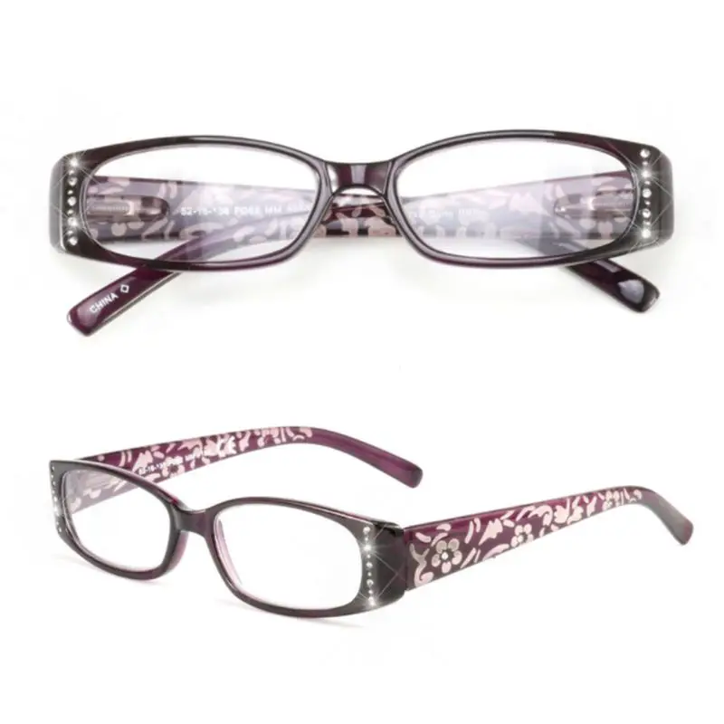 Новые женские очки для чтения с бриллиантами ультралегкие пресбиопические