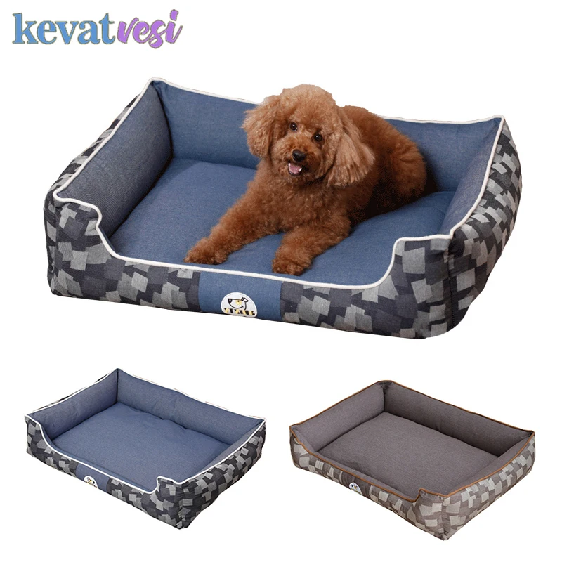 Dog Bed House Washable Cat Dog Sofa Mat Stain Resistant Puppy Sleeping Pad With Mat Blanket Breathable Chihuahua Pet Cushion
Dog Bed House Washable Cat Dog Sofa Mat Stain Resistant Puppy Sleeping Pad With Mat Blanket Breathable Chihuahua Pet Cushion