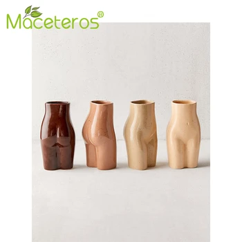 New Modern Simple Abstract Female Body Ceramic Vase Sculpture Ornaments Green Plants Potted Home Gardening Decoration Supplies
New Modern Simple Abstract Female Body Ceramic Vase Sculpture Ornaments Green Plants Potted Home Gardening Decoration Supplies