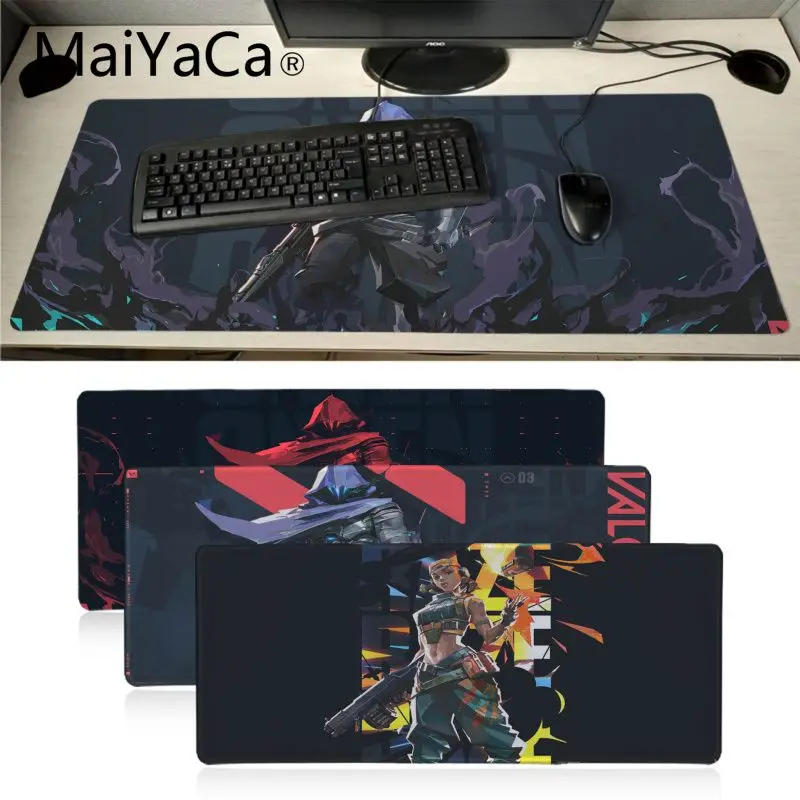 MaiYaCa valorant game Office Mice Gamer Soft Mouse Pad XXL Mouse Pad Laptop Desk Mat pc gamer completo for lol/world of warcraft
MaiYaCa valorant game Office Mice Gamer Soft Mouse Pad XXL Mouse Pad Laptop Desk Mat pc gamer completo for lol/world of warcraft