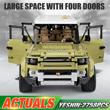 Technic Car Toys The Land Car Rover Defender Assembly Model Compatible With 42110 Building Blocks Bricks Kids Christmas Gifts
Technic Car Toys The Land Car Rover Defender Assembly Model Compatible With 42110 Building Blocks Bricks Kids Christmas Gifts