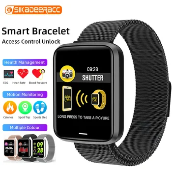 Color Screen Smart Watch Camera GPS Waterproof Sport Bracelet Bluetooth Message Display Heart Rate Remote Blood Oxygen Monitor
Color Screen Smart Watch Camera GPS Waterproof Sport Bracelet Bluetooth Message Display Heart Rate Remote Blood Oxygen Monitor