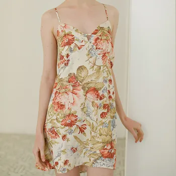 Nightgowns Sleepshirts Solid Sleepwear Sexy Home Dress Spaghetti Strap Nightdress Modal Sleep & Lounge Nightgown Female H892
Nightgowns Sleepshirts Solid Sleepwear Sexy Home Dress Spaghetti Strap Nightdress Modal Sleep & Lounge Nightgown Female H892