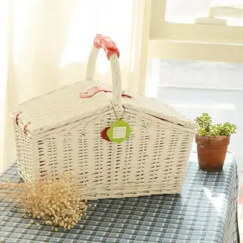 Wicker picnic basket picnic basket rattan large outdoor portable picnic basket insulation cold picnic 
Wicker picnic basket picnic basket rattan large outdoor portable picnic basket insulation cold picnic