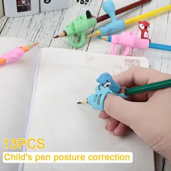 Writing Aid Grip Durable Professional Rubber 13pcs/Lot Pencil Holder Student Writing Posture Trainer Correction Device Kids
Writing Aid Grip Durable Professional Rubber 13pcs/Lot Pencil Holder Student Writing Posture Trainer Correction Device Kids