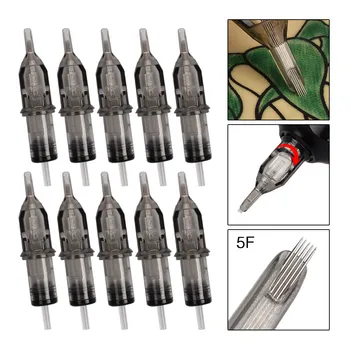 10PCs Disposable Tattoo Cartridge Makeup Tattoo Needles 5F/7F/9F/11F for Microblading Tattoo Machine
10PCs Disposable Tattoo Cartridge Makeup Tattoo Needles 5F/7F/9F/11F for Microblading Tattoo Machine