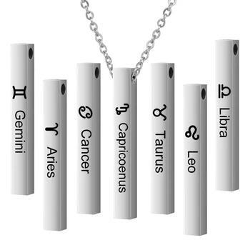 Libra Pendant Amulet Chain The Zodiac Constellations Necklace Horoscope Astrology Laser Engraving Stainless Steel Necklace
Libra Pendant Amulet Chain The Zodiac Constellations Necklace Horoscope Astrology Laser Engraving Stainless Steel Necklace