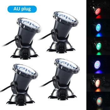 4 Submersible 36 LED RGB Pond Spot Light for Underwater Pool Fountain Decorative Night Lighting Lamp IP68 Underwater Lights
4 Submersible 36 LED RGB Pond Spot Light for Underwater Pool Fountain Decorative Night Lighting Lamp IP68 Underwater Lights