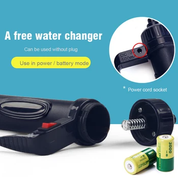 Siphon Pump Gravel Vacuum Cleaner Aquarium Sand Washing Electric Filter Fish Tank Easy Operate Water Changer Practical Pool 
Siphon Pump Gravel Vacuum Cleaner Aquarium Sand Washing Electric Filter Fish Tank Easy Operate Water Changer Practical Pool