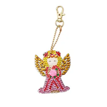 4Pcs DIY Toy Christmas 5D Diamond Angel figures Painting KeyRing Key Chain Pendant Gift
4Pcs DIY Toy Christmas 5D Diamond Angel figures Painting KeyRing Key Chain Pendant Gift